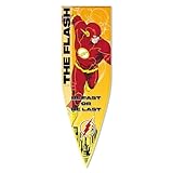 Superhero Banner Flag Backdrop Decor, 18'x59' Hero Themed Hanging Flags, Vibrant Party Decoration, Kids Bedroom Wall Decor