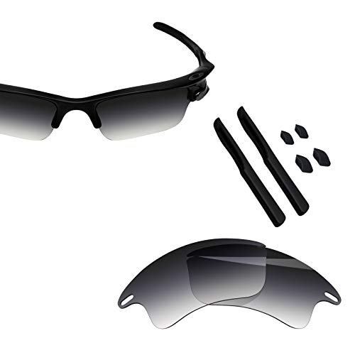 Image of BLAZERBUCK Polarized Replacement Lenses & Sock Kit for Oakley Fast Jacket XL OO9156 Sunglass