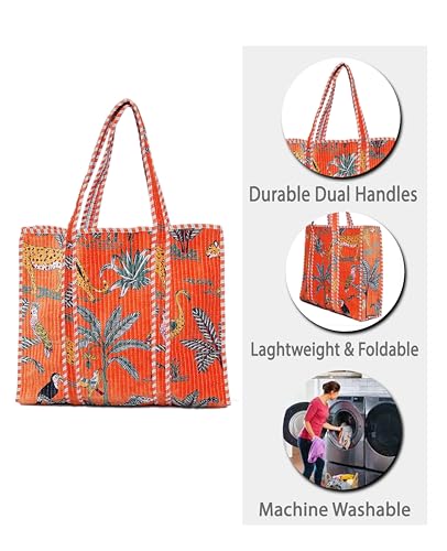 Bolso tote acolchado para mujer SHIRANYA – Bolso ligero de terciopelo para compras, viajes y uso diario miniatura 5