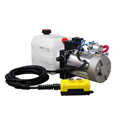 KTI Double Acting 24V Hydraulic Pump - 3 Quart