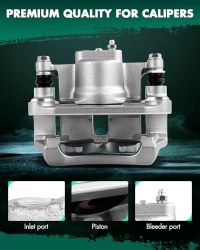 Image of SCITOO Rear Right Brake Caliper With Bracket 18B5523 Compatible For Chevrolet For Colorado 2015-2020,For GMC For Canyon 2015-2020