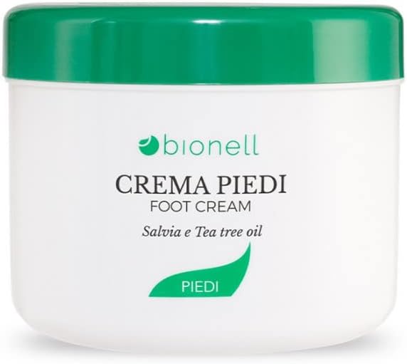 BIONELL Zachte en hygiënische voetcrème met salie en tea tree olie, 500 ml, 02008