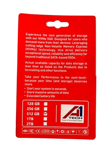 Image of 512GB NVMe Gen4 x4 Internal SSD (2280) - Upto 3500MB /s Read & 2800MB /s Write | PCIe 3.0 M.2 Solid State Drive for Gaming, Laptops & Desktops | Shock Resistant & 3-Year Warranty