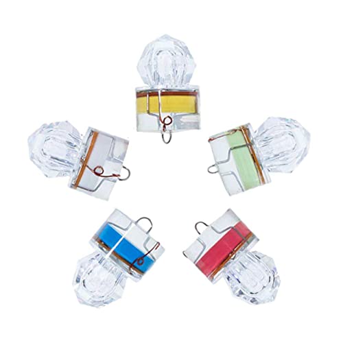 ibasenice 2sets Deep Sea Fishing Light Underwater Boat Lights for Night Fishing Led Underwater Lure Lamp for Fish Attraction 5pcs*2