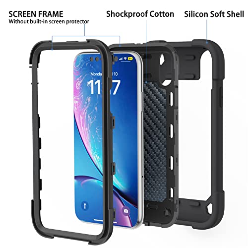 Coque iPhone XR antichoc aimantée MARKILL avec support béquille - 2