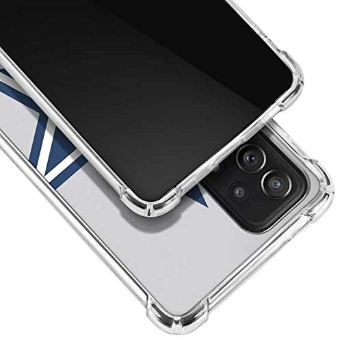 Skinit Clear Phone Case Compatible with Galaxy A52 5G - Officially Licensed NFL Dallas Cowboys Large Logo Design