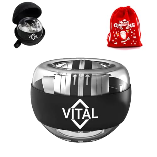 VITAL WRIST Ball Official Ball Exerciser Gyro Ball 2026 New Internal Resistance System of The Sphere is Easier to Operate and More Suitable for Fitness Enthusiasts (1Pcs)