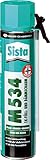 Sista M534 1K-Füll- und Dämmschaum, geeignet zum Isolieren, Dämmen und Fülle innen und außen, sehr hohe Formstabilität und erfüllt alle Schallschutzklassen, 360 ° Anwendung der Dose, 600ml