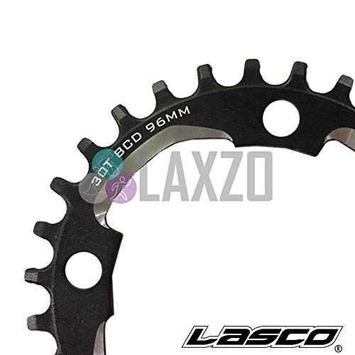 Chaîne étroite 96BCD 30T en alliage CNC noir pour vélo