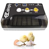 EZ.SIMPLY Egg Incubator - All-in-One Egg Incubators for Hatching Eggs with Automatic Egg Turning,...