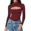 A 03 Long Sleeve Burgundy