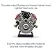 Stirling Engine Kit, Semto Model, Cison V8 Engine Kit, Mini V8 Engine Kits That Runs, V8 Engine Model Kit That Works, Model Engine Kit for Adults, Model Engine Kit for Adults, Mini Engine Kit