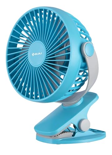 Pygmy Mini Fan 110MM | USB Charging | Multi-Clip Function | Recha...