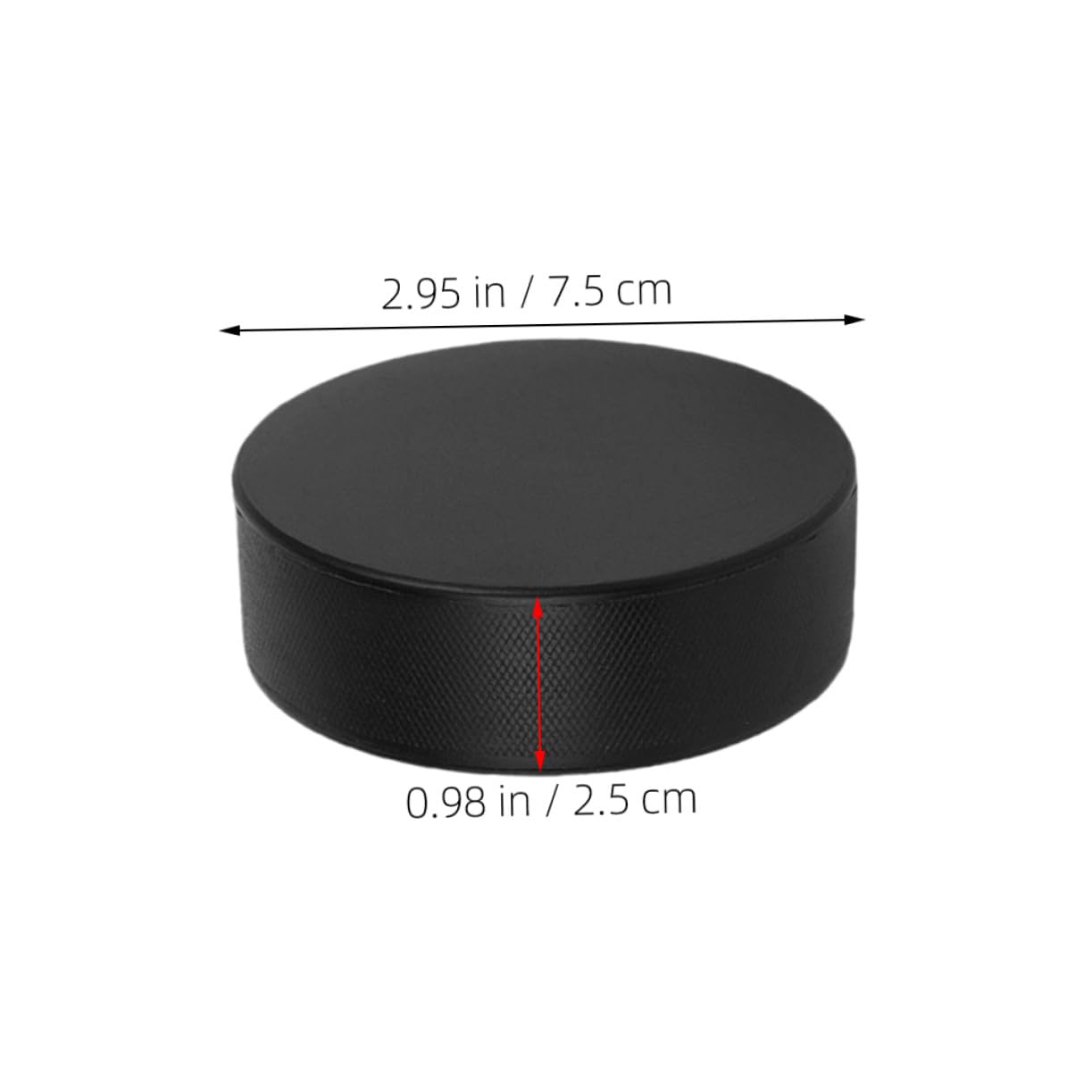 Uonlytech 12 pièces 12 Mini palets de Hockey en Mousse PU Souples et légers pour entraînement intérieur adaptés aux débutants et indispensables pour Pratique en équipe