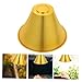 POPETPOP Deep Reptile Lamp Insulation Shade Protective Heating Lampshade for Reptile Tank Easy Installation Sturdy Design Maintains Stable Temperature and Prevents Burns