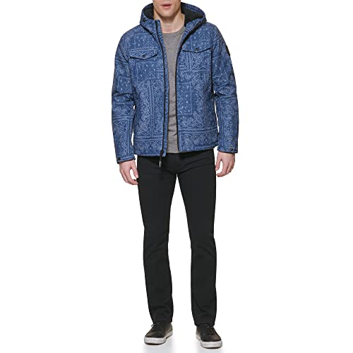 Image of Levi's Men's Soft Shell Two Pocket Hooded Trucker Jacket