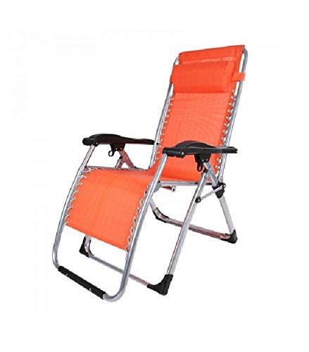 Genérico Tumbonas, sillas de jardín reclinables, tumbonas, tumbonas, tumbonas, tumbonas, tumbonas, reposacabezas con reposabrazos, terraza Plegable y Ajustable para Acampar al Aire Libre, 5 Colores (