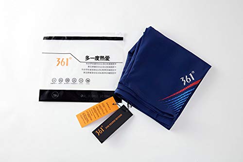 361° Jammers Swimsuit for Men, Square Leg Swimming Briefs-Chlorine Resistant Racing Training,Black 2, XXL (Blue, XL(W32''-34'')) - Thumbnail 4