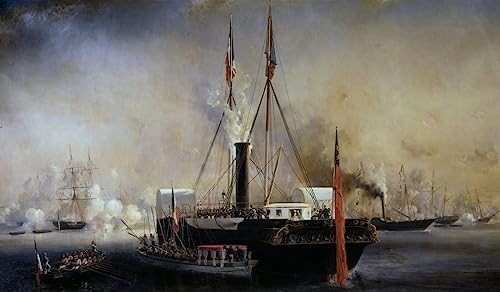Poster Peinture Abstraite Le Roi Louis Philippe Ier et la Reine par Isabey : Déco Murale Toile