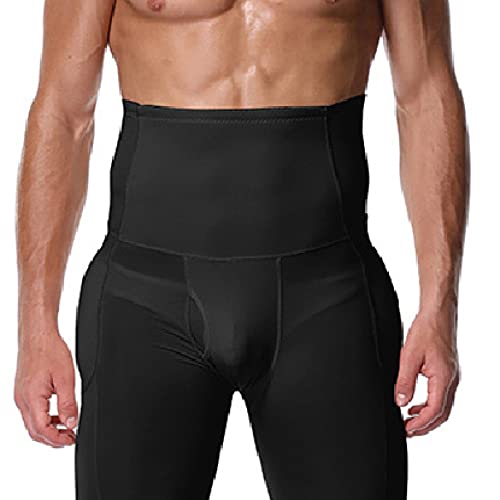 Faja reductora de barriga masculina calzoncillos con almohadillas de cadera 3