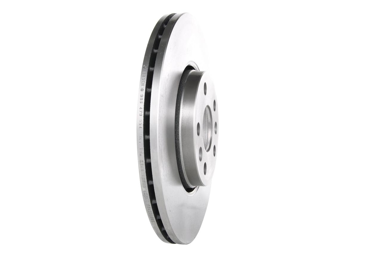 BOSCH Disco Freno BD1398 - Disco Freno Solido di 300mm - Asse Anteriore - Conforme al regolamento ECE-R90 - Lunga Durata, Anticorrosione Avanzata - 1 Disco