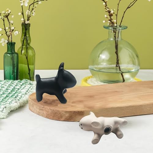 Dogs Design Keramik Salz & Pfefferstreuer Sets Küchenbehälter Tischzubehör Salz und Pfeffer Streuer 2er Set
