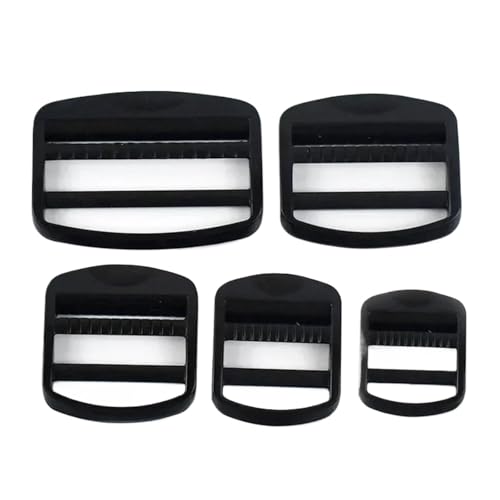 Lot de boucles métalliques pour sac à dos 19 à 50 mm verrouillage d'échelle