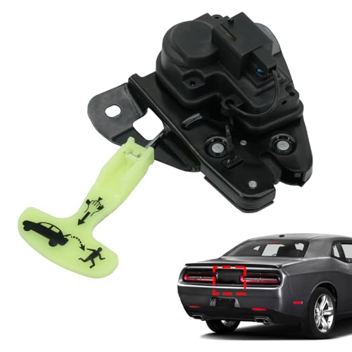 Blycorul Rear Trunk Latch Actuator Compatible with 2006-2018 Dodge 2005-2018 Chrysler Rear Tailgate Hatch Lock Actuator Replaces 931-714 5056244AA