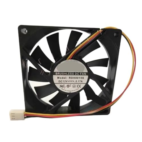 Ventilateur de refroidissement 8015 RDH8015S DC12V mini extracteur d'air pour armoire domotique