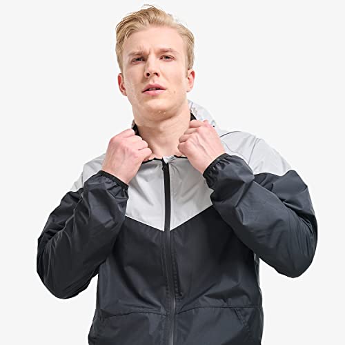 Bvvu Sauna Suit For Men Zipper Sweat Suits With Hood Sauna Jacket Pants Gym Workout Full Body #TOP4