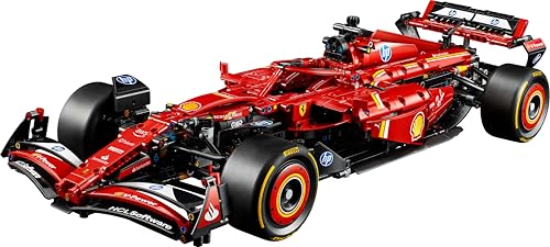 Image of LEGO Technic Ferrari SF-24 F1 Car Model Kit for Adults 42207 Building Blocks for 18+ Gift