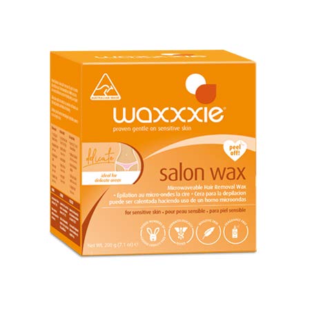 Miniatura 2 de Salon Wax 6.7 fl oz Cera profesional para depilación despegable para microondas para uso doméstico con resultados de calidad de salón