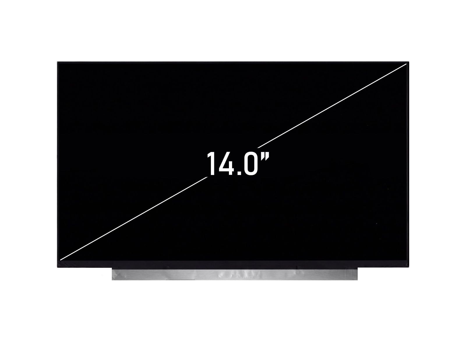 Compatible with NT140WHM-N61 HW:V8.0 14.0" Laptop LED LCD HD Screen Panel Display Monitor 30 Pins