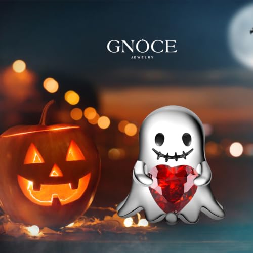 Image of GNOCE Halloween Charm Bracelet Fit Pandora Beads for Women Gift