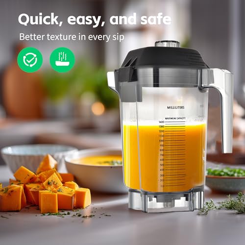 Recipiente de licuadora de 48oz compatible con Advance Series miniatura 5