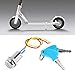 Interruptor de encendido universal, 2 llaves contacto moto para moto scooter ATV