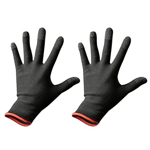 KOMBIUDA 2 piezas Guantes de Táctiles para Móviles Guantes de y Protección Solar para Actividades al Aire