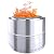 FIRCPIT 20'' Smokeless Firepit,304 Stainless Steel Outdoor fire Pit,Smokeless Fire Pits for Outside with Carry Bag for Camping Backyard, Fire Pit Wood Burning Stove