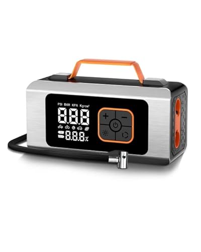 Tire Inflator Portable Air Compressor, 150 PSI Cordless Air Pump