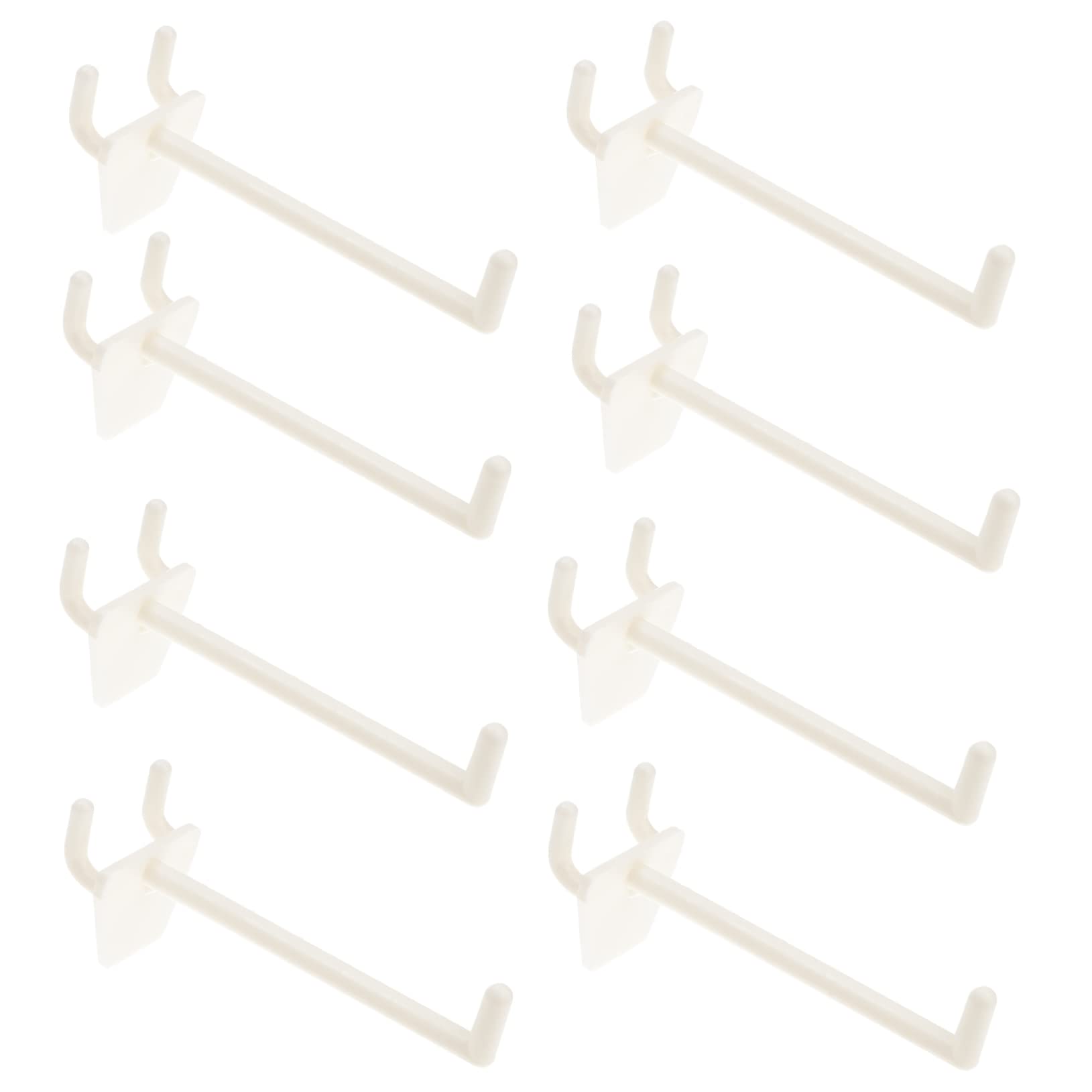Veemoon Garage Pegboard Hooks 100pcs Hooks for Pegboard Wall Support Easy to Install Space-Saving Tool Organizer