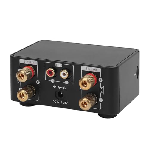Luocute Wzmacniacz Mocy Bluetooth, 80 W X 2 Stereofoniczny Wzmacniacz Cyfrowy Bluetooth 5.0 Obsługa Karty Pamięci U Disk Dźwięk USB, dla Domu