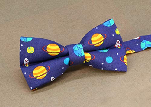 Image of OCIA Cute Pattern Pre-tied Bow Tie Adjustable Bowties for Adult & Children
