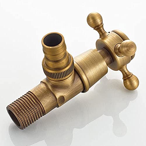 Robinet eau froide imitant un simple robinet d'eau antique en laiton - 6