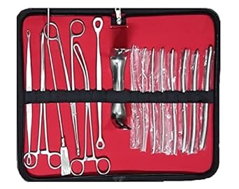GOLDFINCH™- Premium Quality DNC Set, D&C Instruments Kit (Set of 15 Pcs)