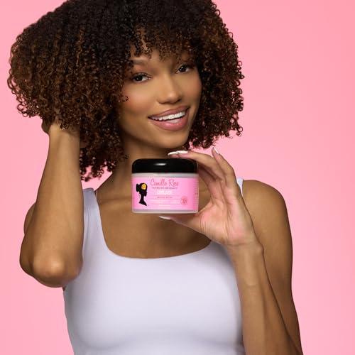 Image of Camille Rose Curlaide Moisture Butter 6-Pack - Curly Hair Cream with Green Tea & Jojoba, Detangler, 8 Fl Oz
