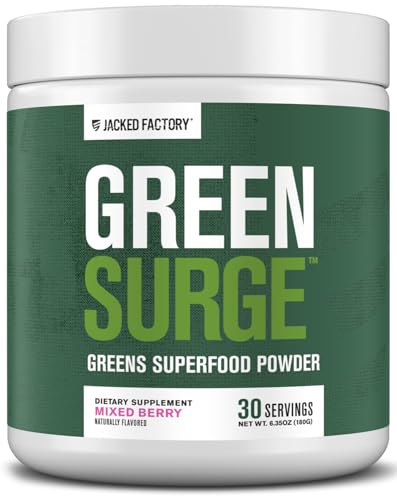 Jacked Factory Green Surge Green Superfood Powder - Keto Friendly