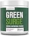 GREEN SURGE Green Superfood Powder Supplement - Premium Greens Drink w/ Spirulina, Wheat & Barley Grass, & More Organic Greens - Probiotics & Digestive Enzymes - 30 Servings, Mixed Berry