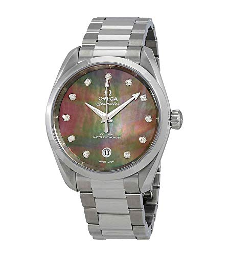 Omega Seamaster Aqua Terra Automatic Chronometer Diamond Ladies Watch 220.10.38.20.57.001