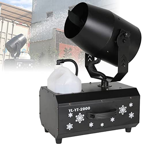UWYTGF 2000W Large Stage Snowflake Machine, 180° Swing Snow Maker Machine Fake Falling Snowflakeeffect for Stage Effect,Christmas,Wedding,Party