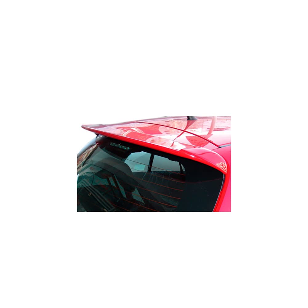 RDX RacedesignRDDS059 Roof Spoiler Toyota Yaris II 2006-2011 (PUR-IHS), Black
